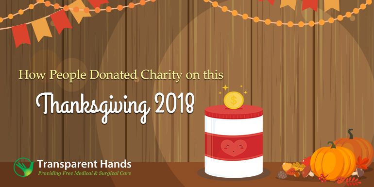 Donation on Thanksgiving