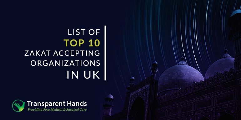 List of Top 10 Zakat Accepting Organizations in UK