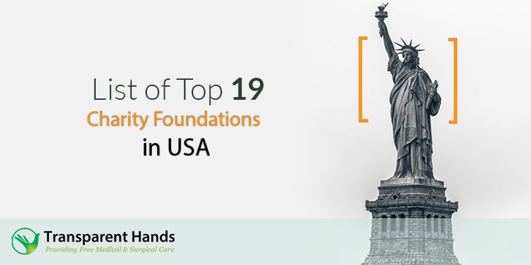 List of Top 19 Charity Foundations in USA