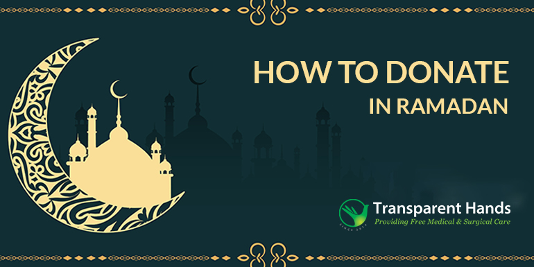 How to donate in Ramadan