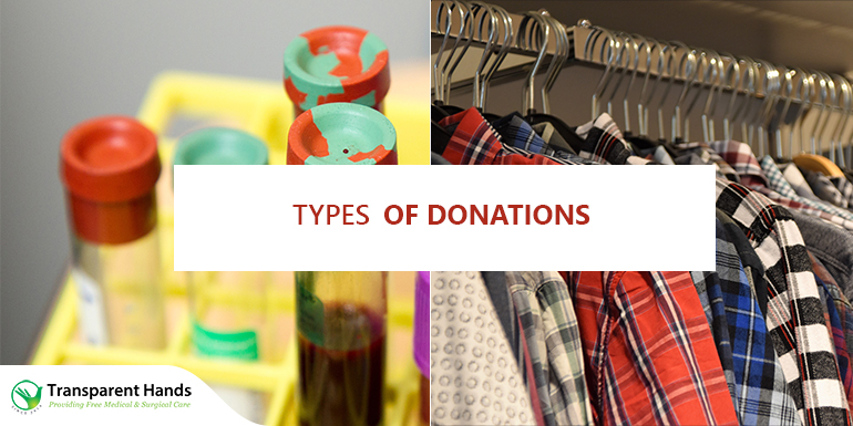 Different Types of Donations