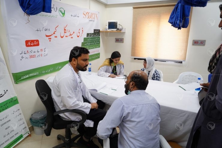 Soorty Medical Camp-Free Medical Camp in Landhi
