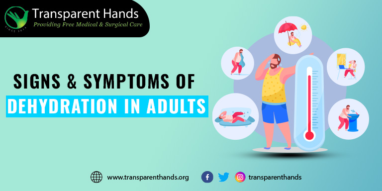 Signs and Symptoms of Dehydration in Adults