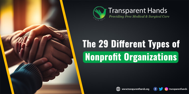 types of nonprofit organizations
